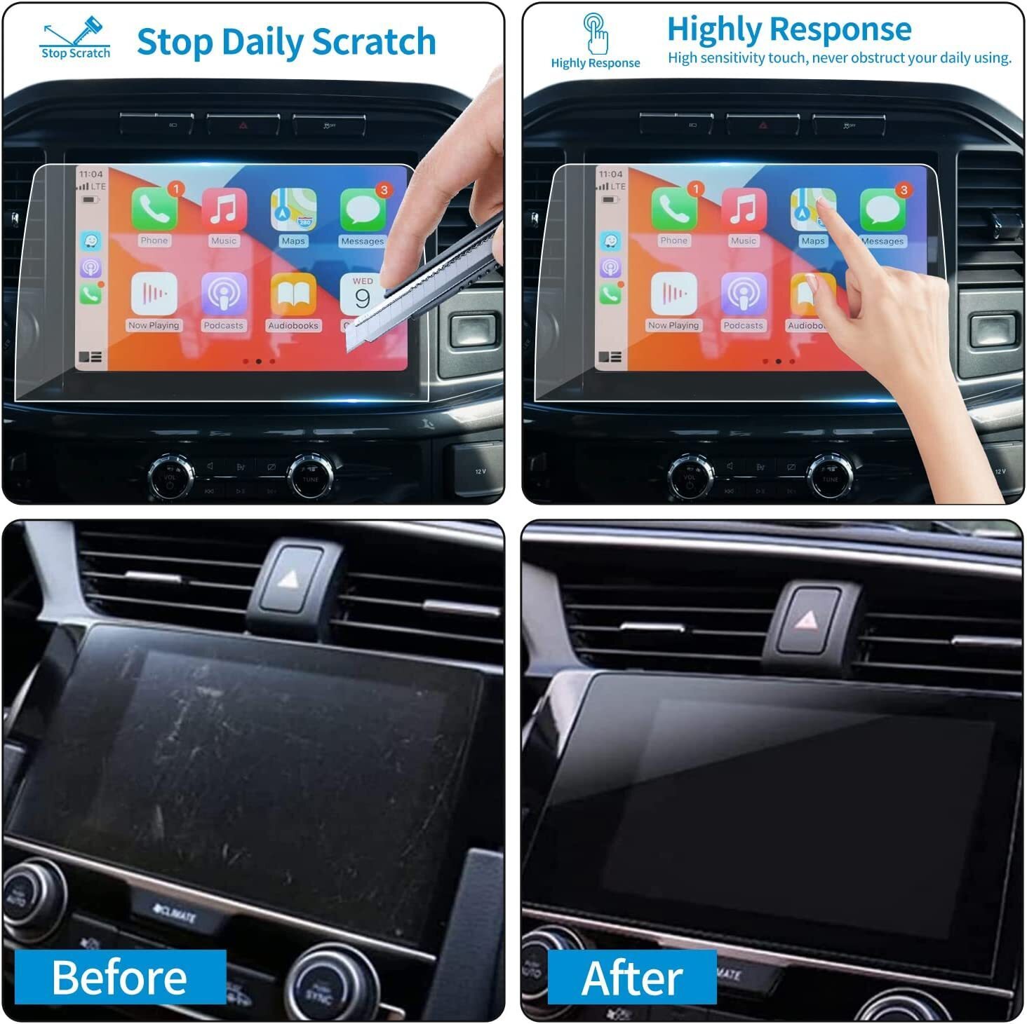 Factory SYNC 2 to SYNC 3 Upgrade Kit 3.4 Fit for Ford Sync3 APIM Module Carplay