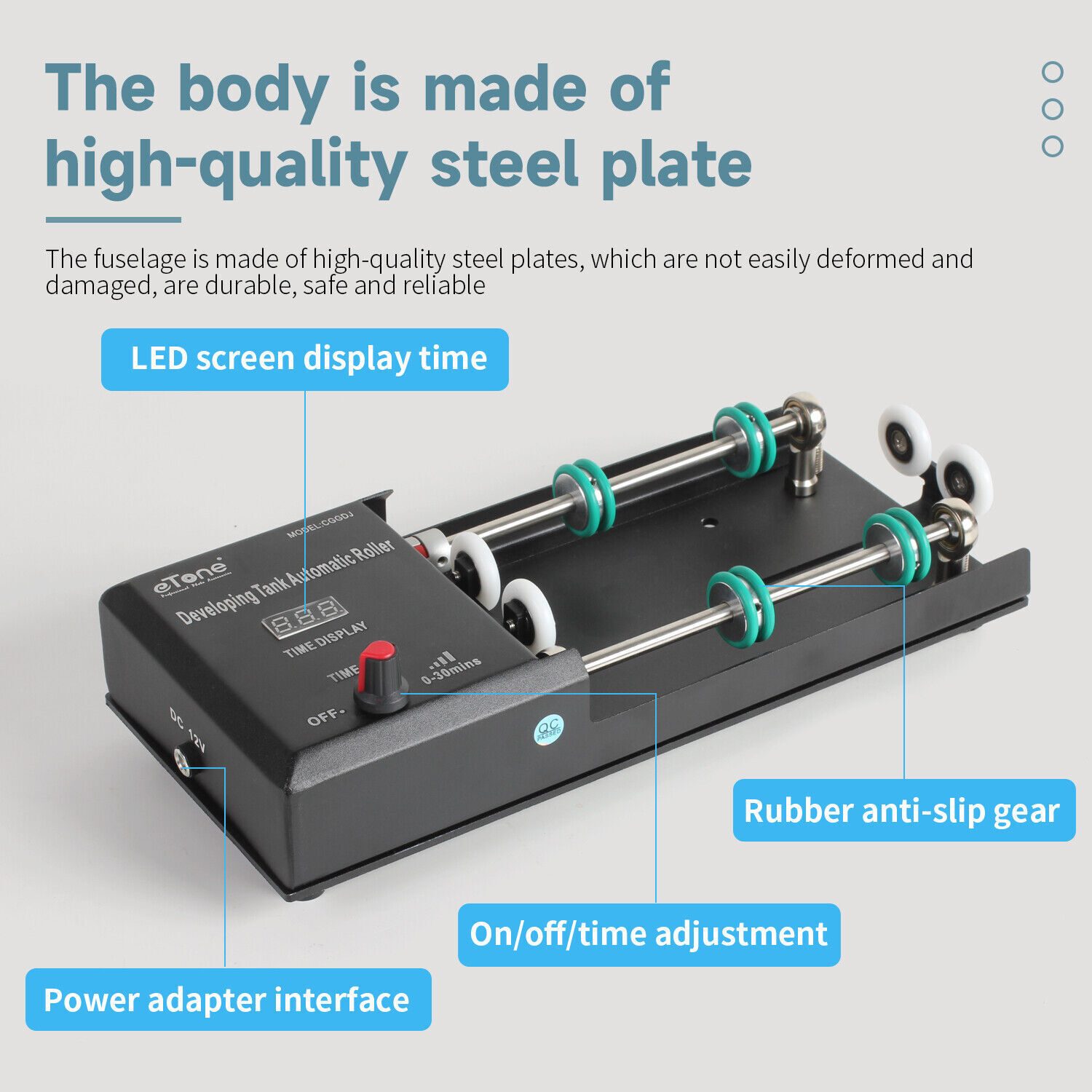Automatic Darkroom Film Processor Machine For Jobo 1520 2509 AP Developing Tank