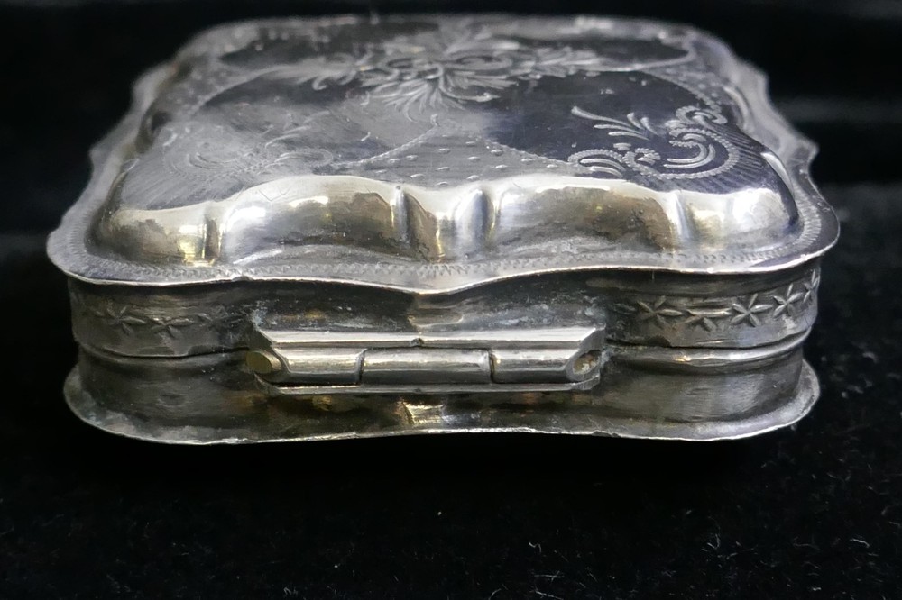 19th Century Dutch Silver Snuff Box