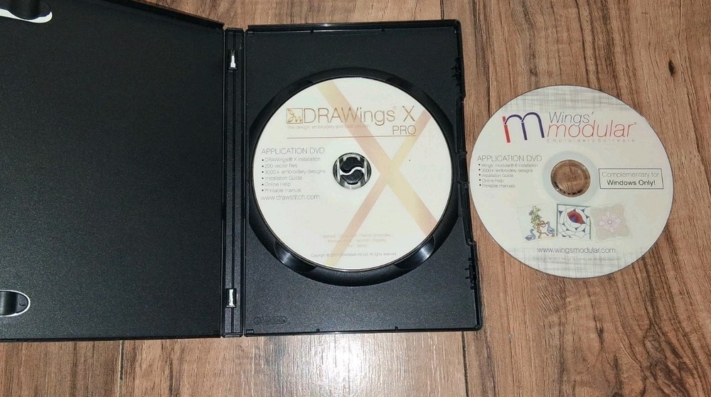 DRAWstich DRAWings PRO X Upgrade with Wings Modular Software