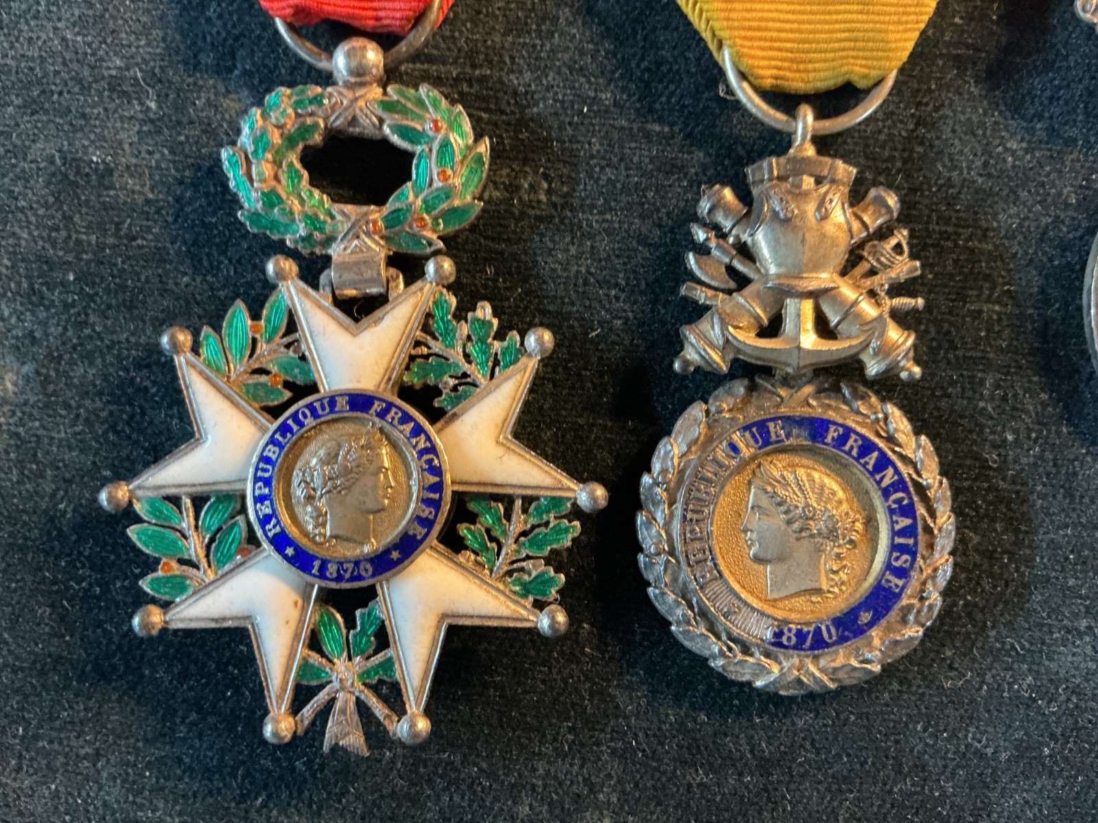 Original French Military Medals 1900 Boxer Rebellion, China, Legion D’Honneur