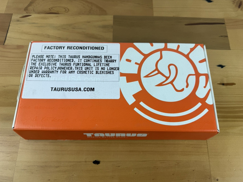 Taurus M85 Empty Cardboard Box With Extras