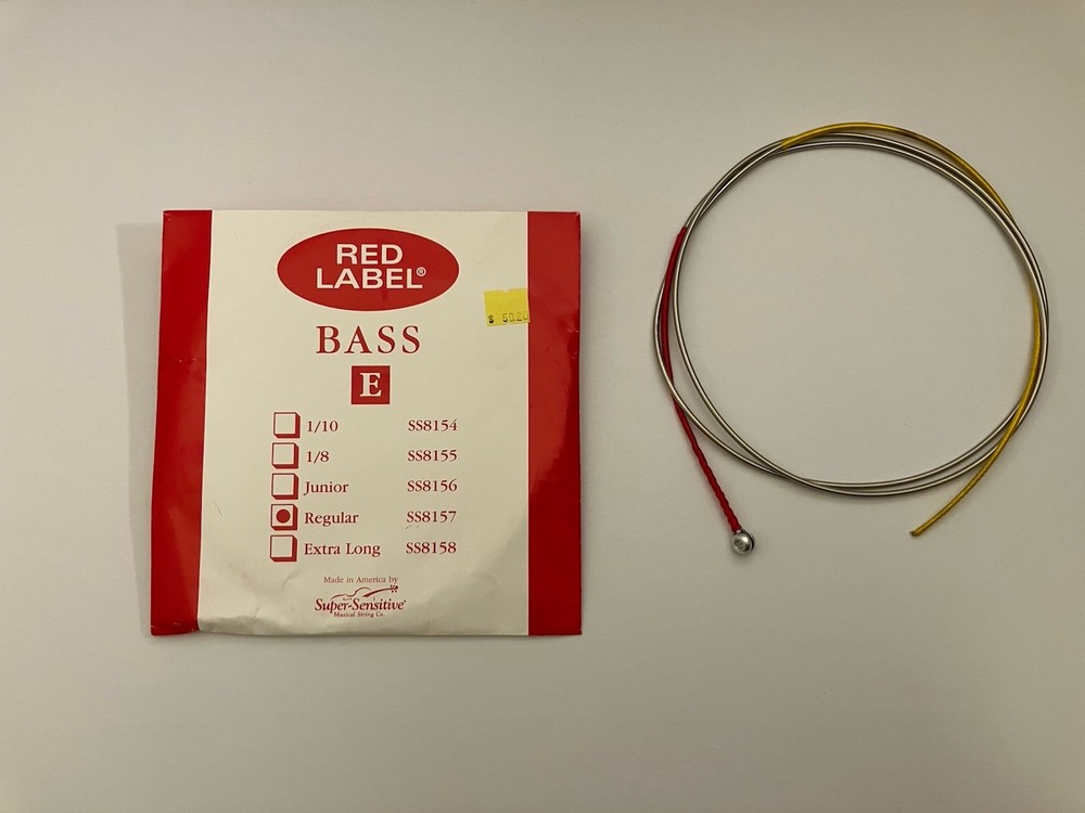 Red Label Upright Bass String Set 3/4