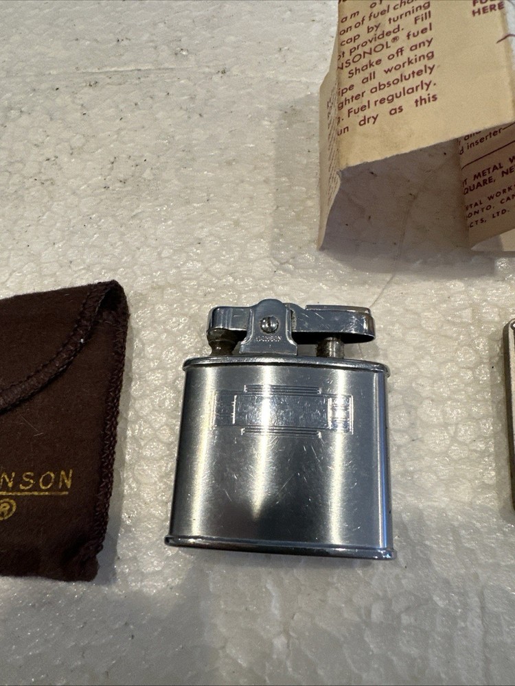 Ronson Standard Lighter with accessories