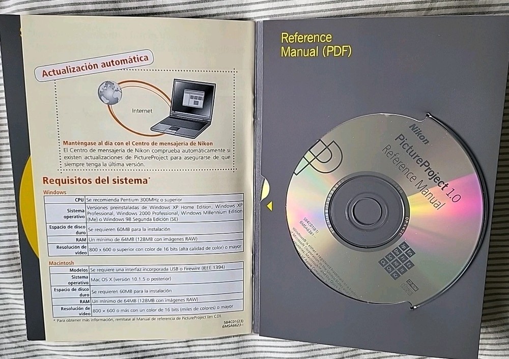 Nikon Picture Project 1.0 - Windows + MAC software - Installer & Reference