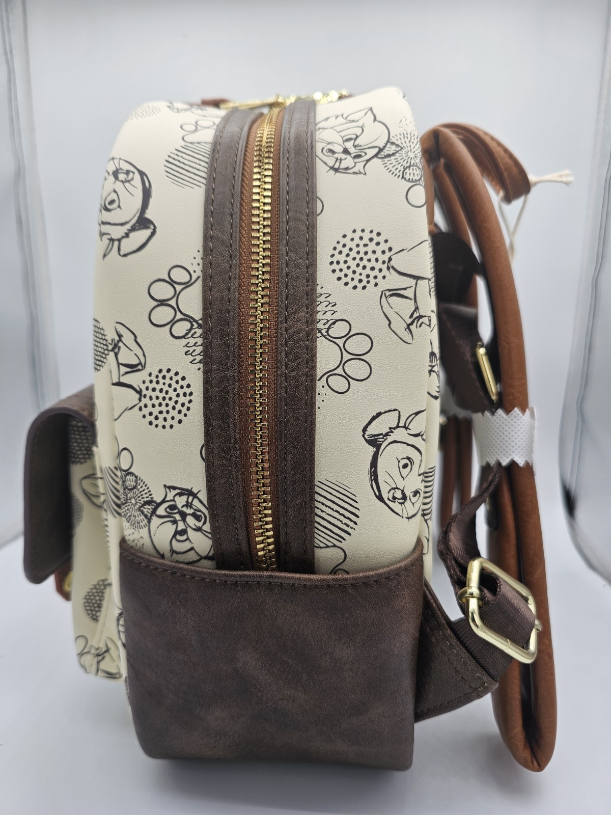 LOUNGEFLY DISNEY PETS CASUAL MINI BACKPACK~ WITH TAGS~ BRAND NEW