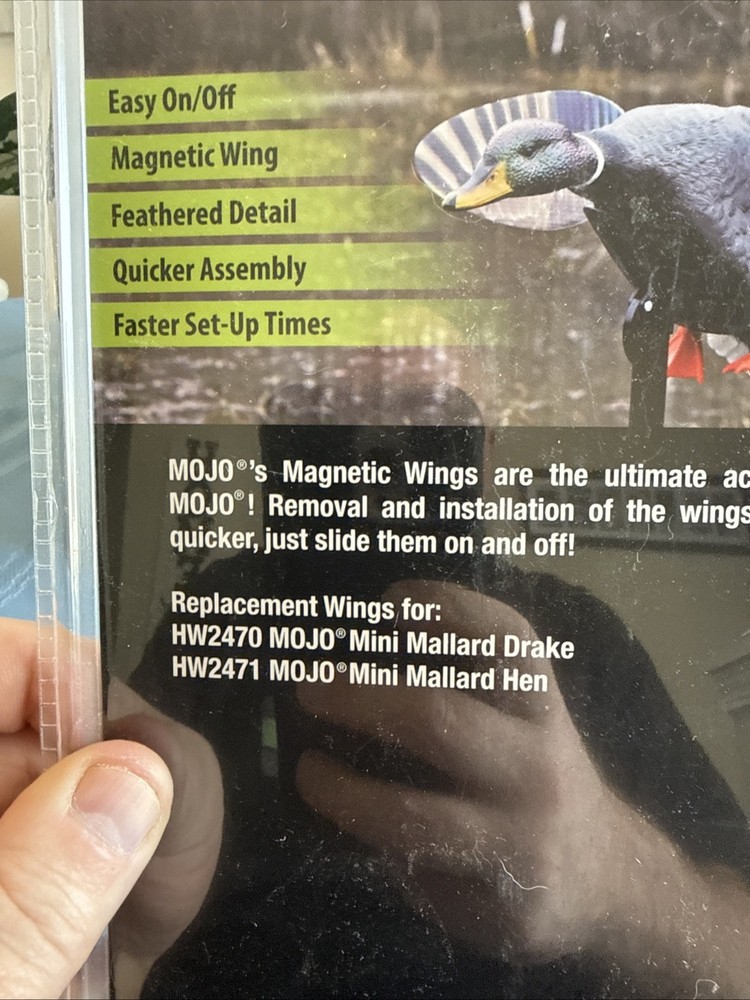 MOJO Voodoo Dove Magnetic Replacement Wings