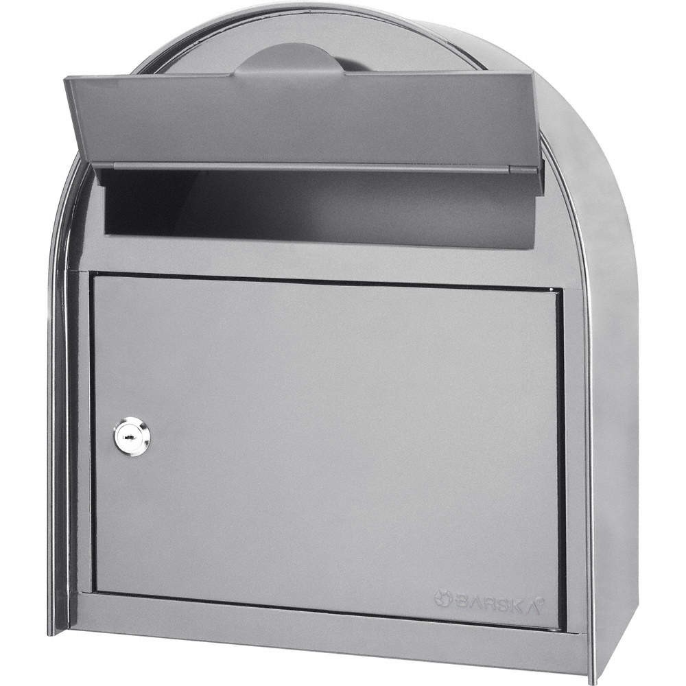 BARSKA CB13254 Locking Mailbox,Wall Mounting,Key Cap. 2 465D75