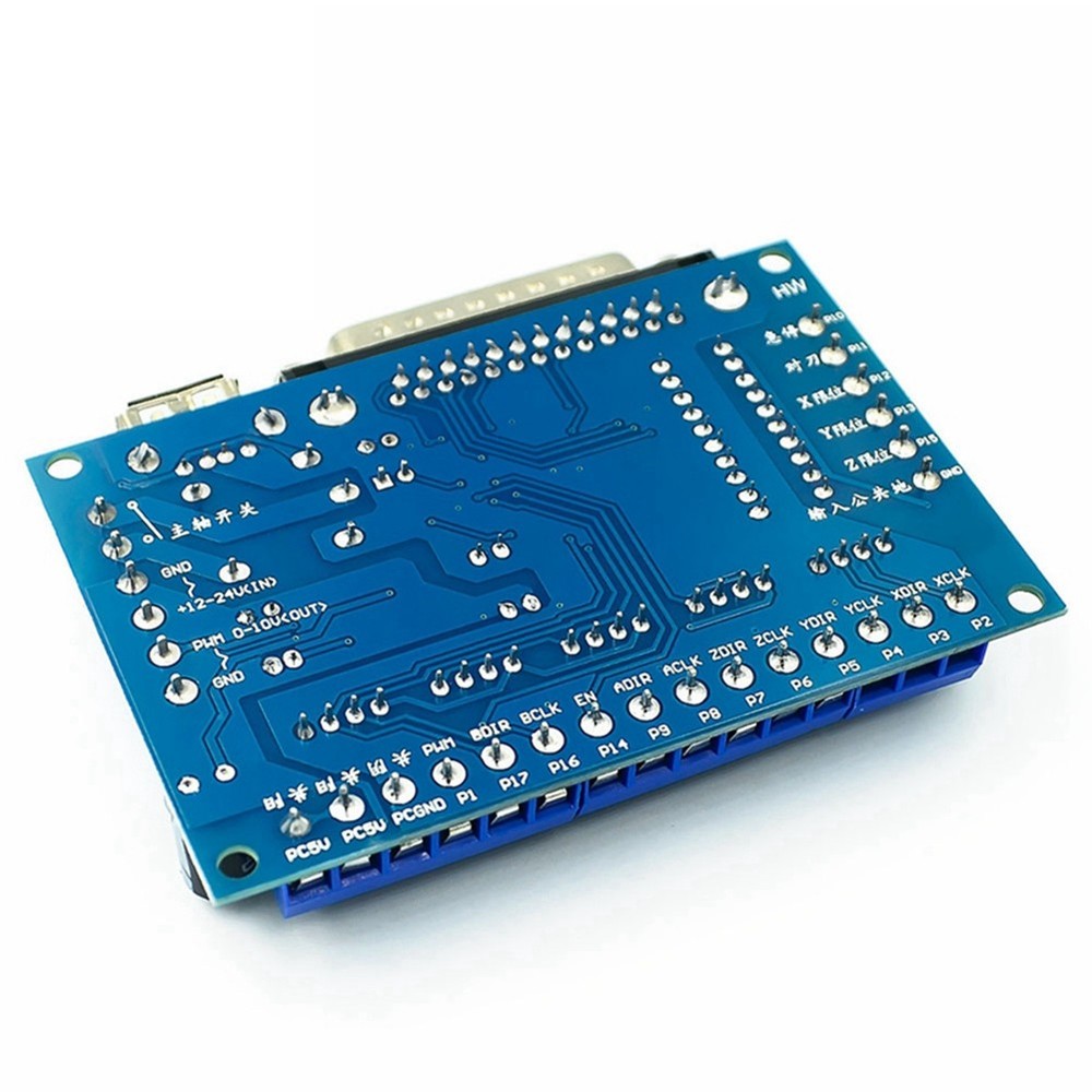 Interface Card CNC 5 Axis with Optocoupler Adapter, Stepper Motor Three9254