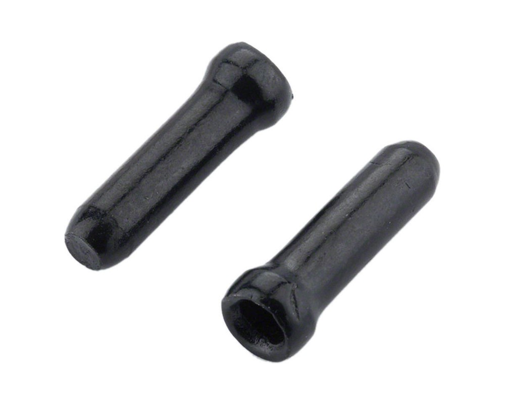 Jagwire 1.8mm Cable End Crimps (Black) (20) [CHA109]