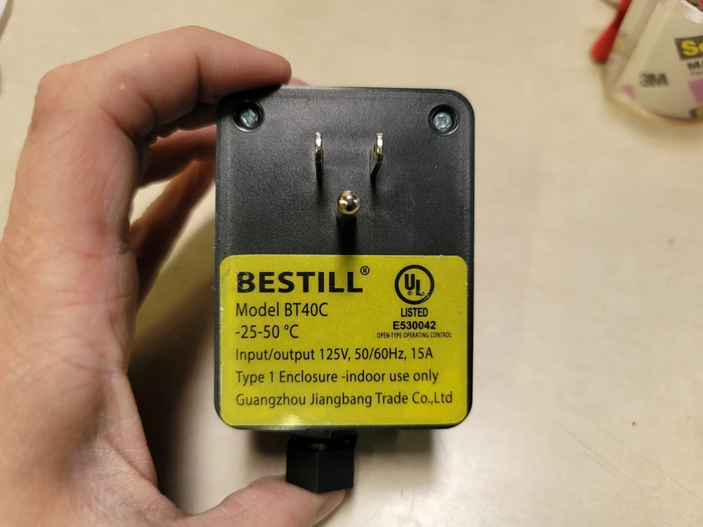BESTILL Sink Top Garbage Disposal BT40C WALL PLUG ONLY!!!