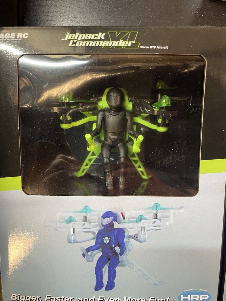 Rage RC 4520 Jetpack Commander XL RTF - Black