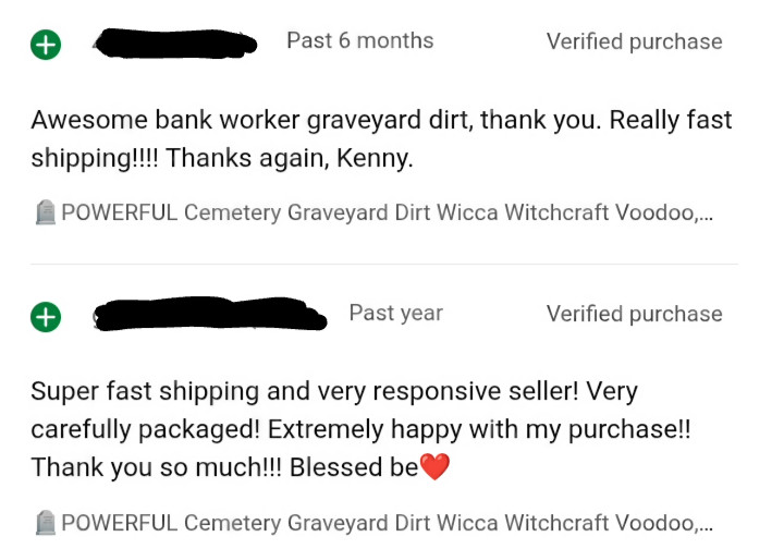 🪦POWERFUL Cemetery Graveyard Dirt Wicca Witchcraft Voodoo, Hoodoo AUTHENTIC