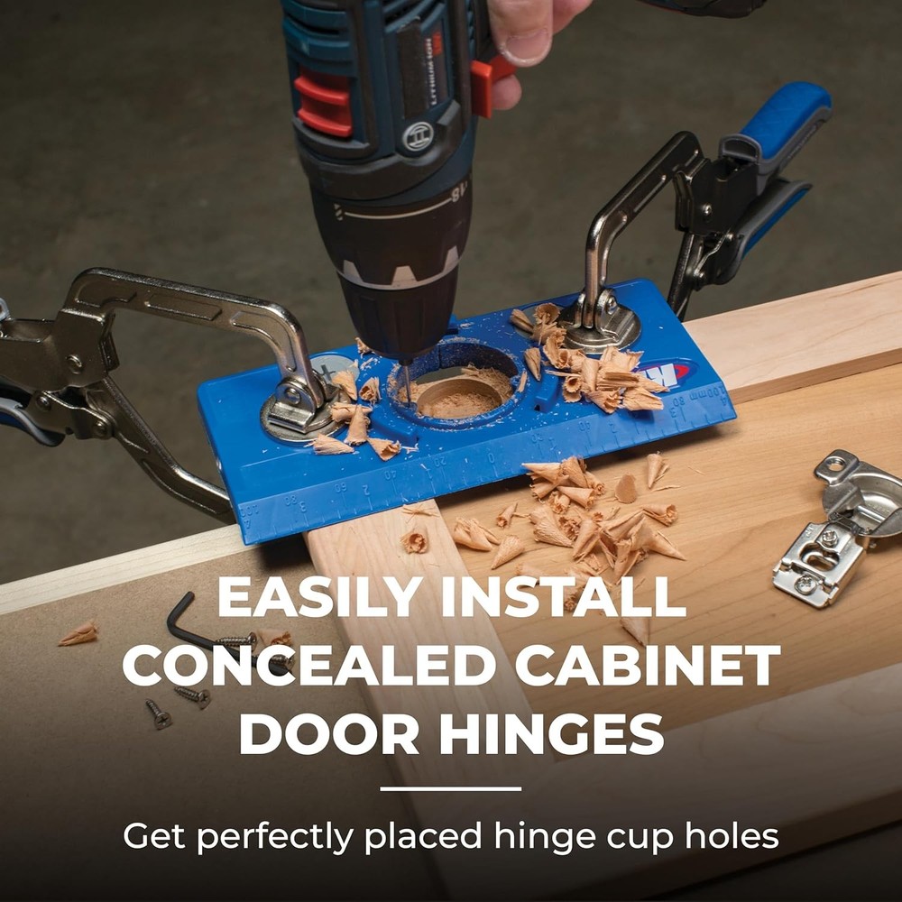 35mm Cup Concealed Hinge Jig Adjustable Cabinet Door Installation