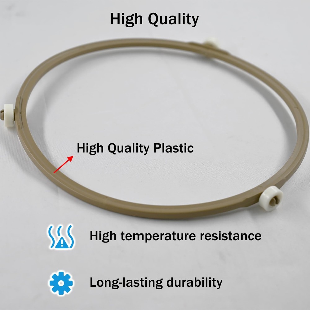 Microwave Turntable Ring 2 Pack 7.5 Inch Rotating Replacement Support Wheel