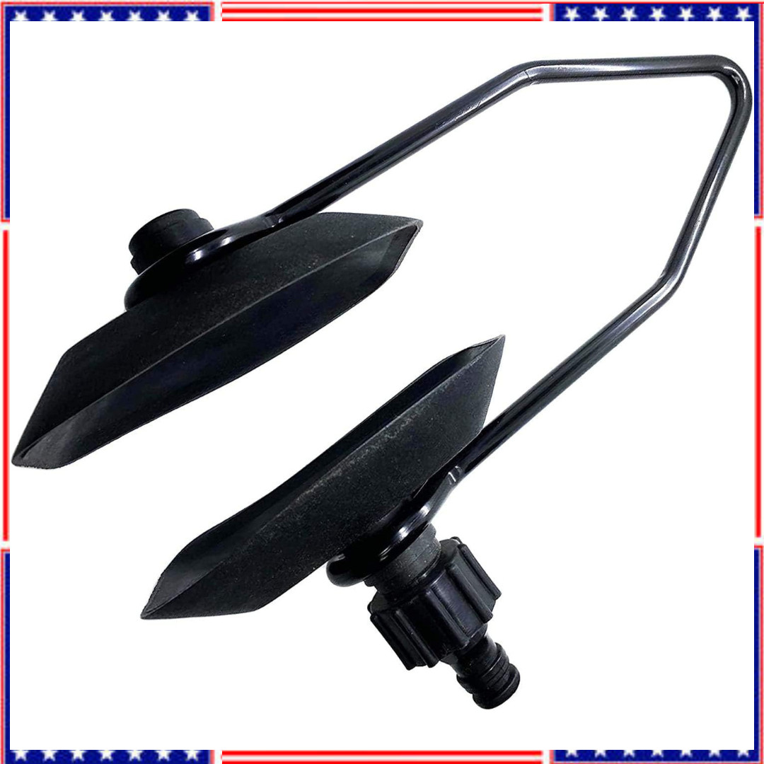 Universal Rectangular Outboard Motor Flusher Ear Muff, New