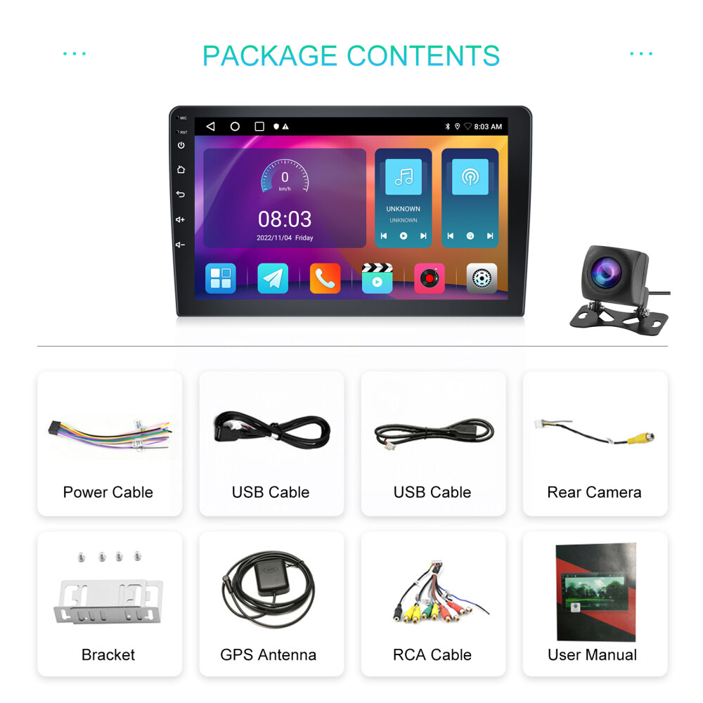 9" For 2012-2020 Dodge Journey Carplay Android 13 Car Stereo Radio Player GPS BT