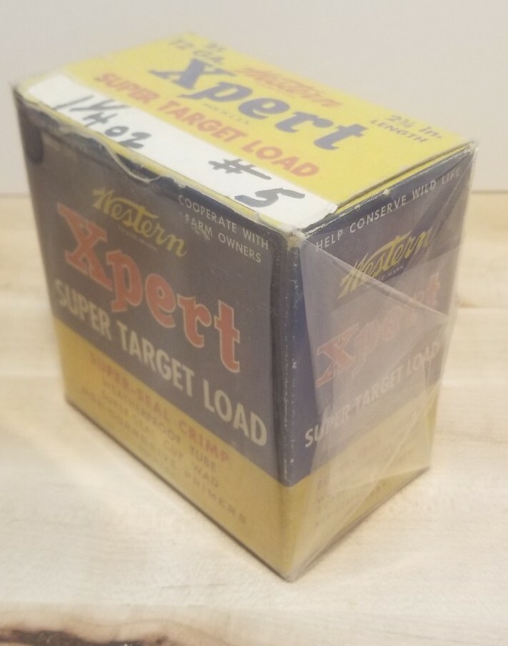 1950's Western Xpert Super Target Load Shells 12 ga. (empty box)