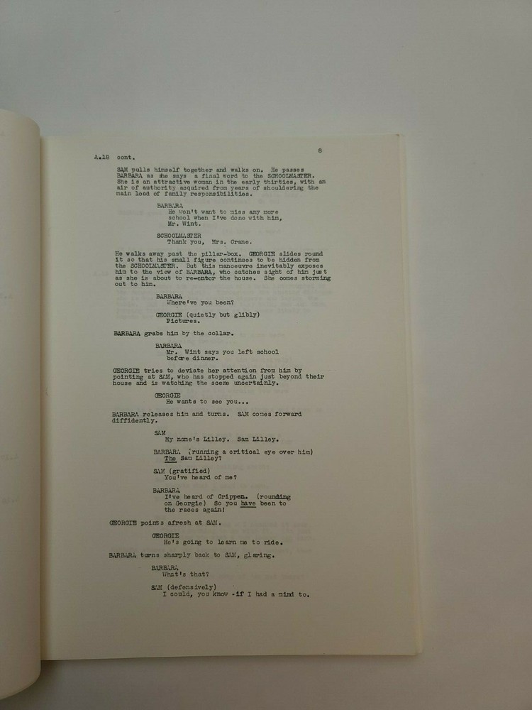 RAINBOW JERSEY / 1990's Unproduced Movie Script Screenplay