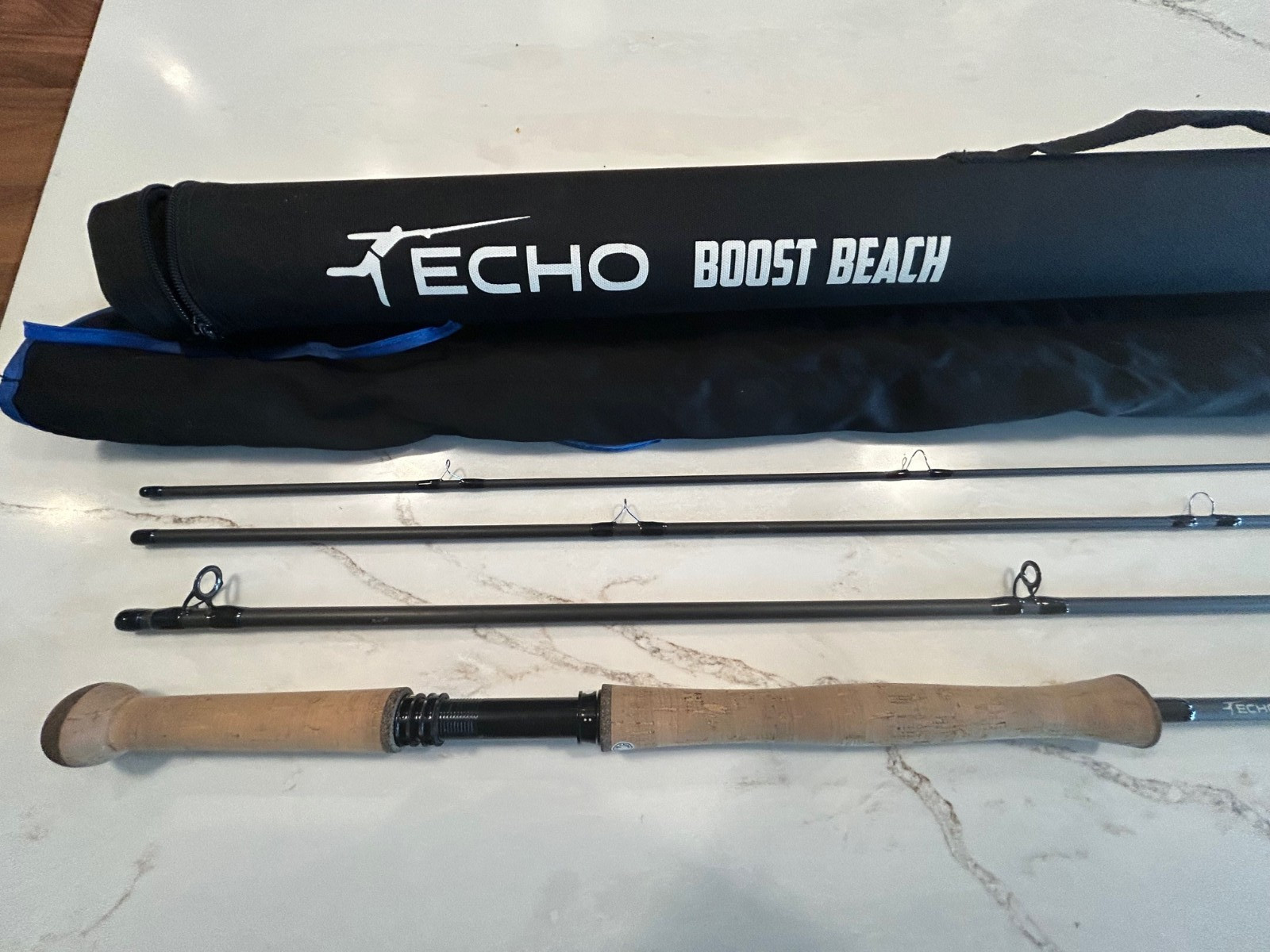 Echo Boost Beach Fly Rod, 8122-4, 12'2",  #8 wt line, 4 piece