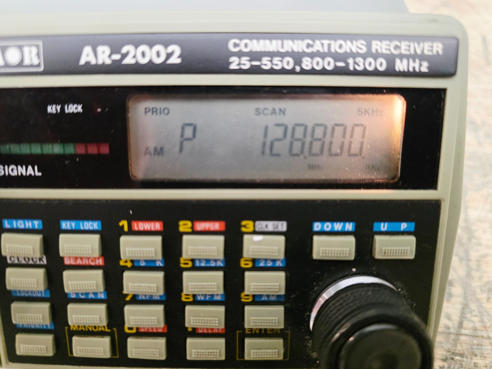 AOR AR-2002 Communications Receiver 25-550 800-1300 MHz C MY OTHER HAM RADIO