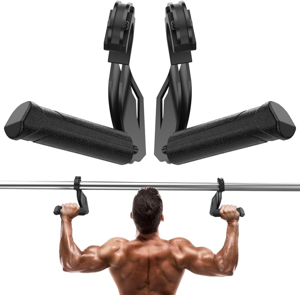 Neutral Grip Handle Attachment Pull-up Bars Barbells & Resistance Bands