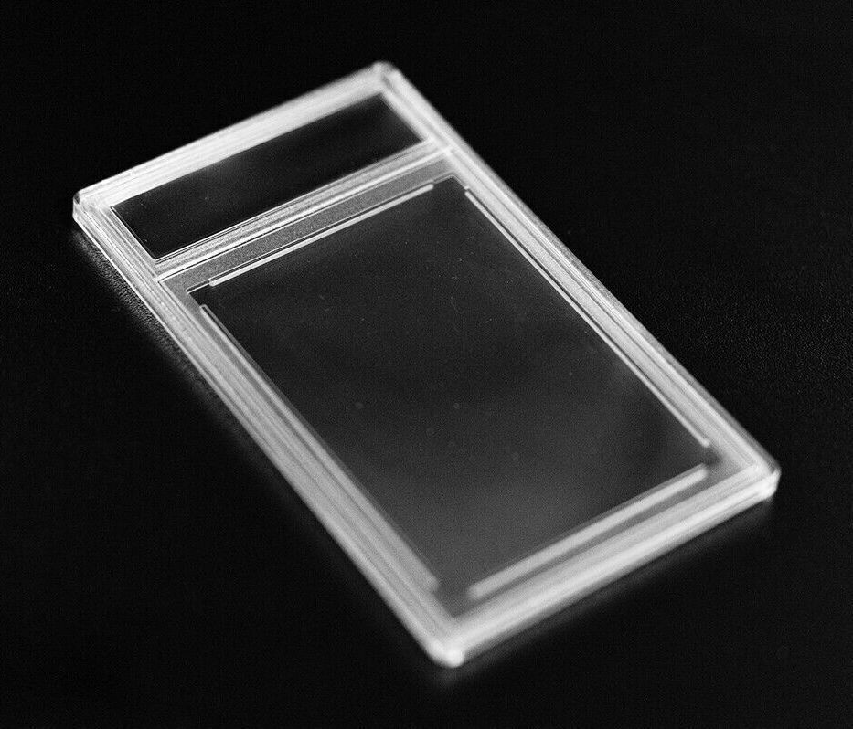 Empty Graded Card Slab for Trading & Sports Cards - Frosted Style Border