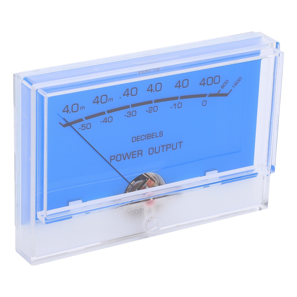 High Accuracy DB Level Header Audio Power Amplifier VU Meter With Backlight