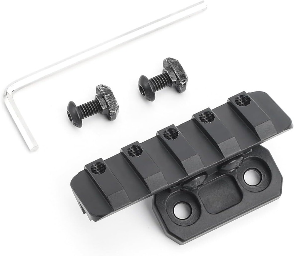 Tactical Offset Adjustable MLOK Picatinny Flashlight Mount for M300 X300 Light