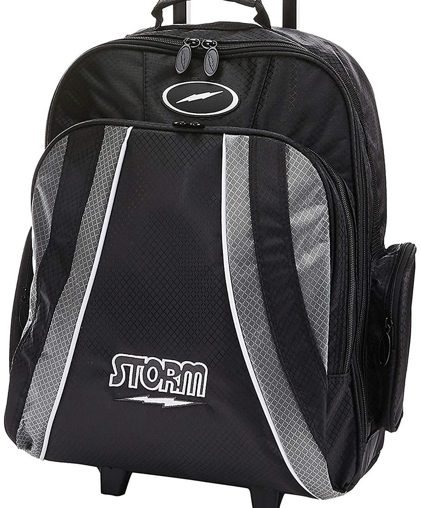 Bowling Products Rascal 1 Ball Roller Bowling Bag, Black/Silver