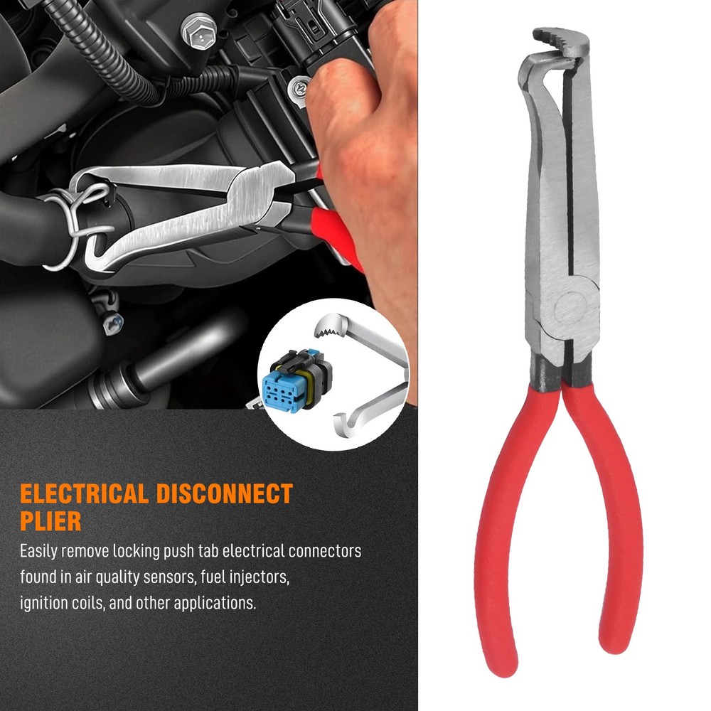4PC Electrical Disconnect Pliers Connector Separator Terminal Plug Removal Tool.