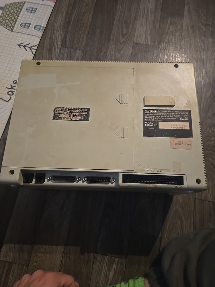 ZENITH PORTABLE PERSONAL COMPUTER MODEL See Photos. Untested