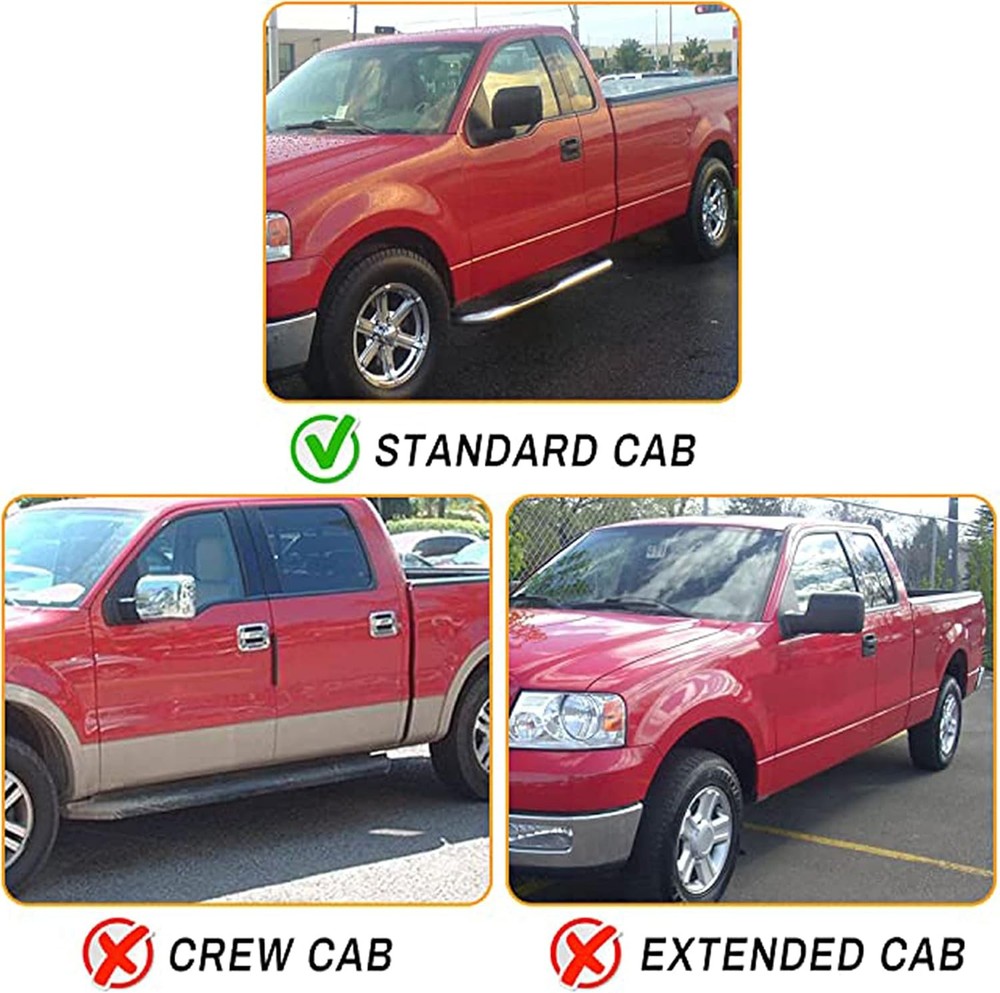 REGULAR CAB Outer Rocker Panels For 07-13 Chevy Silverado Sierra Standard 2 Door