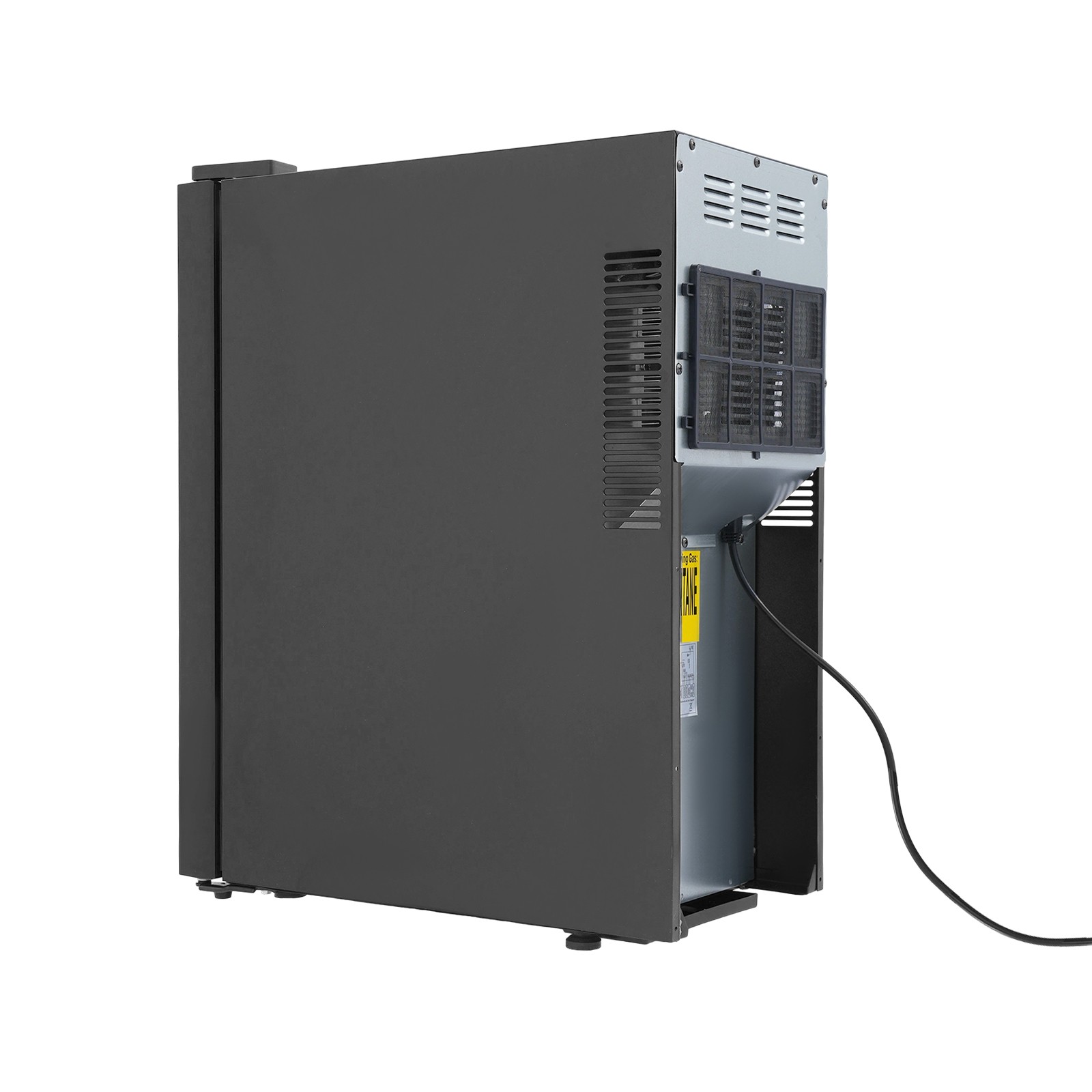 Wine Fridge 12-bottle Champagne Wine Fridge Bars Wine Cooler Refrigerator Black