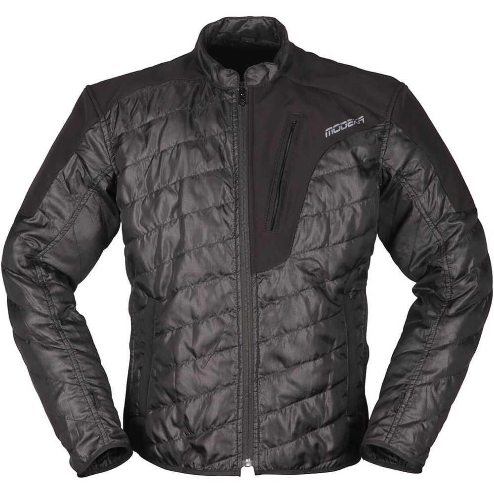 Mens Motorcycle Thermal Jacket - Modeka Midlayer - Super Warm with 2 Outer Pockets