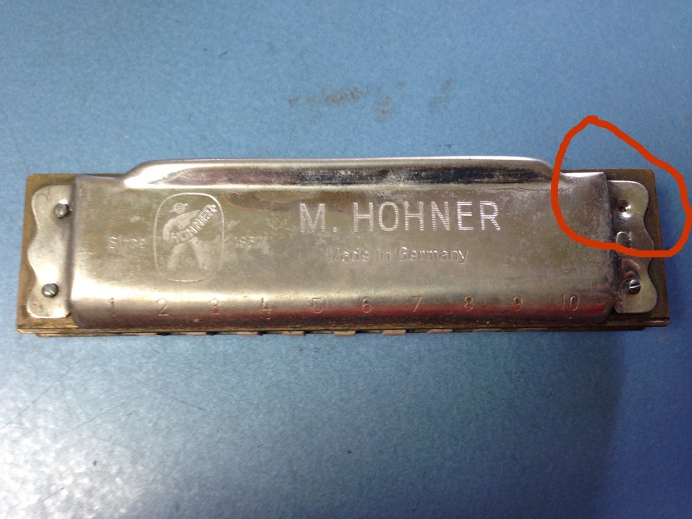 Hohner Harmonica Key Of C With Instructions And Case