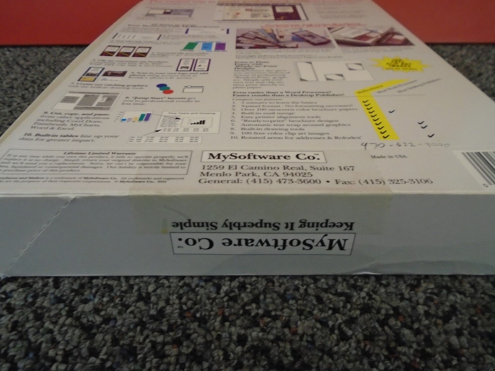 Vintage MyBrochures and Mailers for Windows