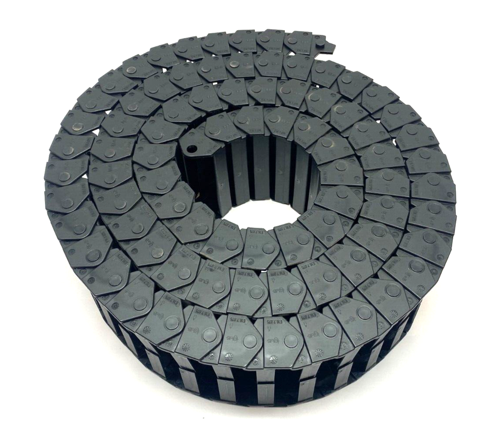 Igus E16.7.075 Energy Chain Cable Carrier Single Side Exit 8ft Length