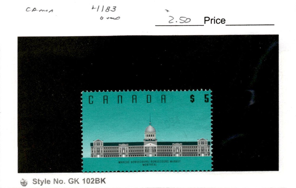 Canada, Postage Stamp, #1183 Used, 1990 Architecture (AE)
