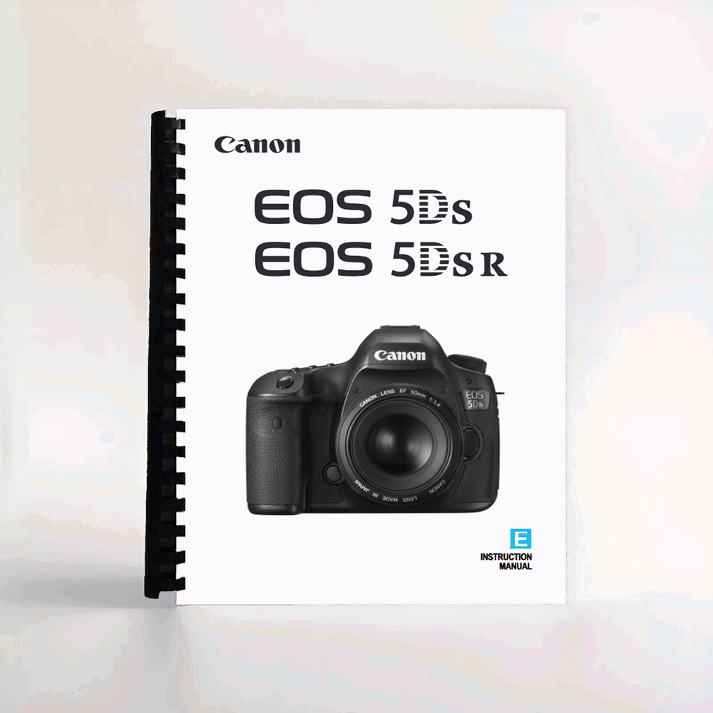 Instruction Manual for Canon EOS 5Ds | 5Ds R