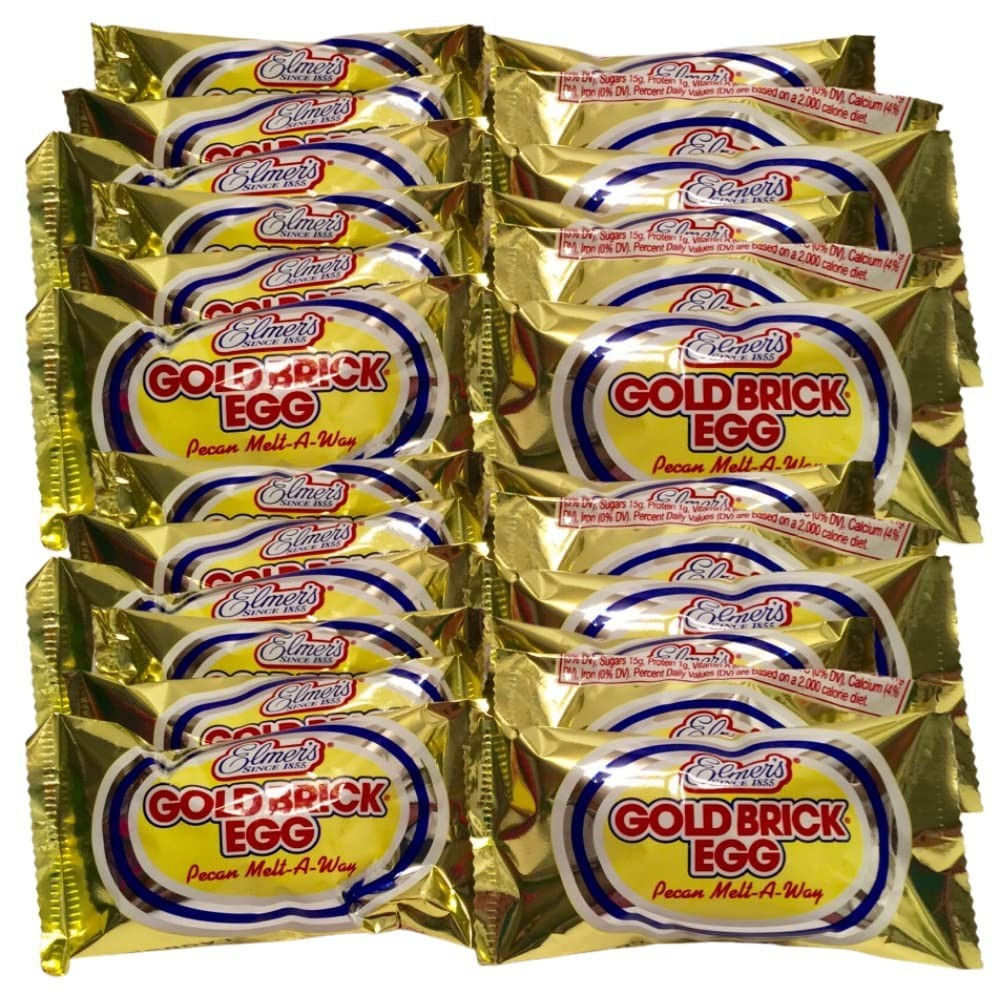 Elmer's Gold Brick Eggs 24 Individual Eggs
