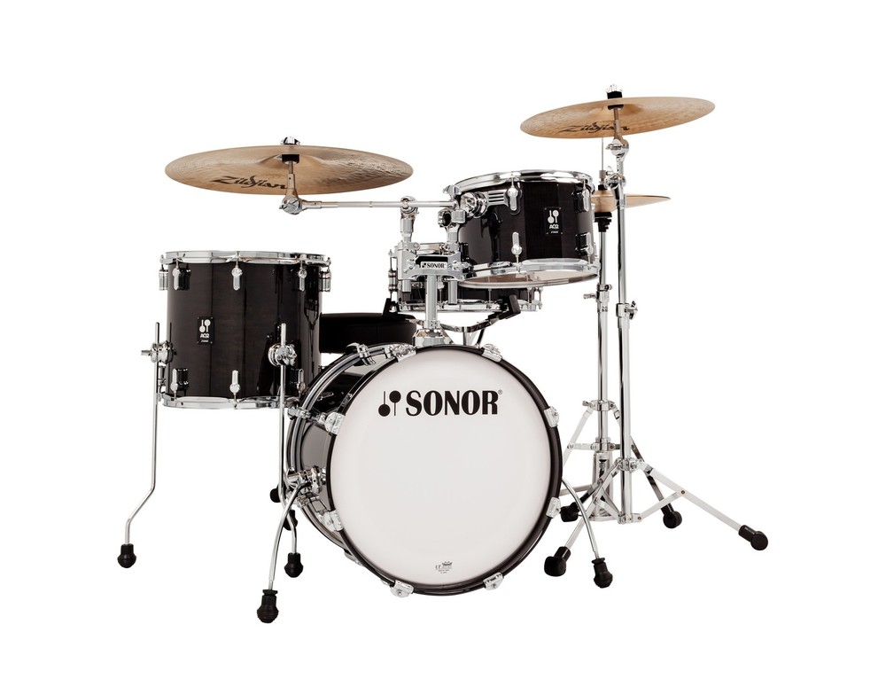 SONOR AQ2 MAPLE BOP SET-Transparent Black