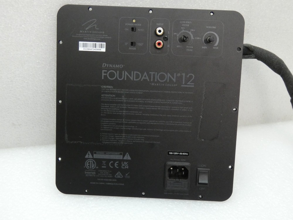 Martinlogan Dynamo Foundation 12 Board Only