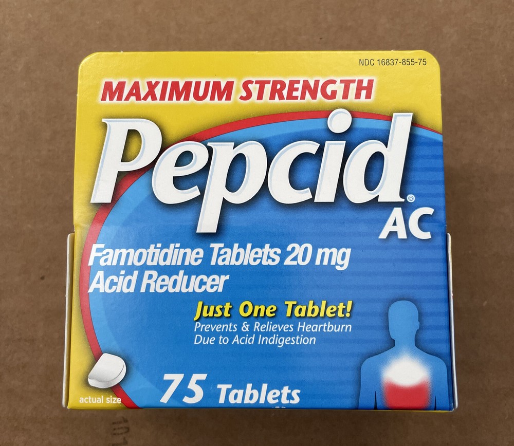 PEPCID AC Digestive Treatment Tablet - 75 Count