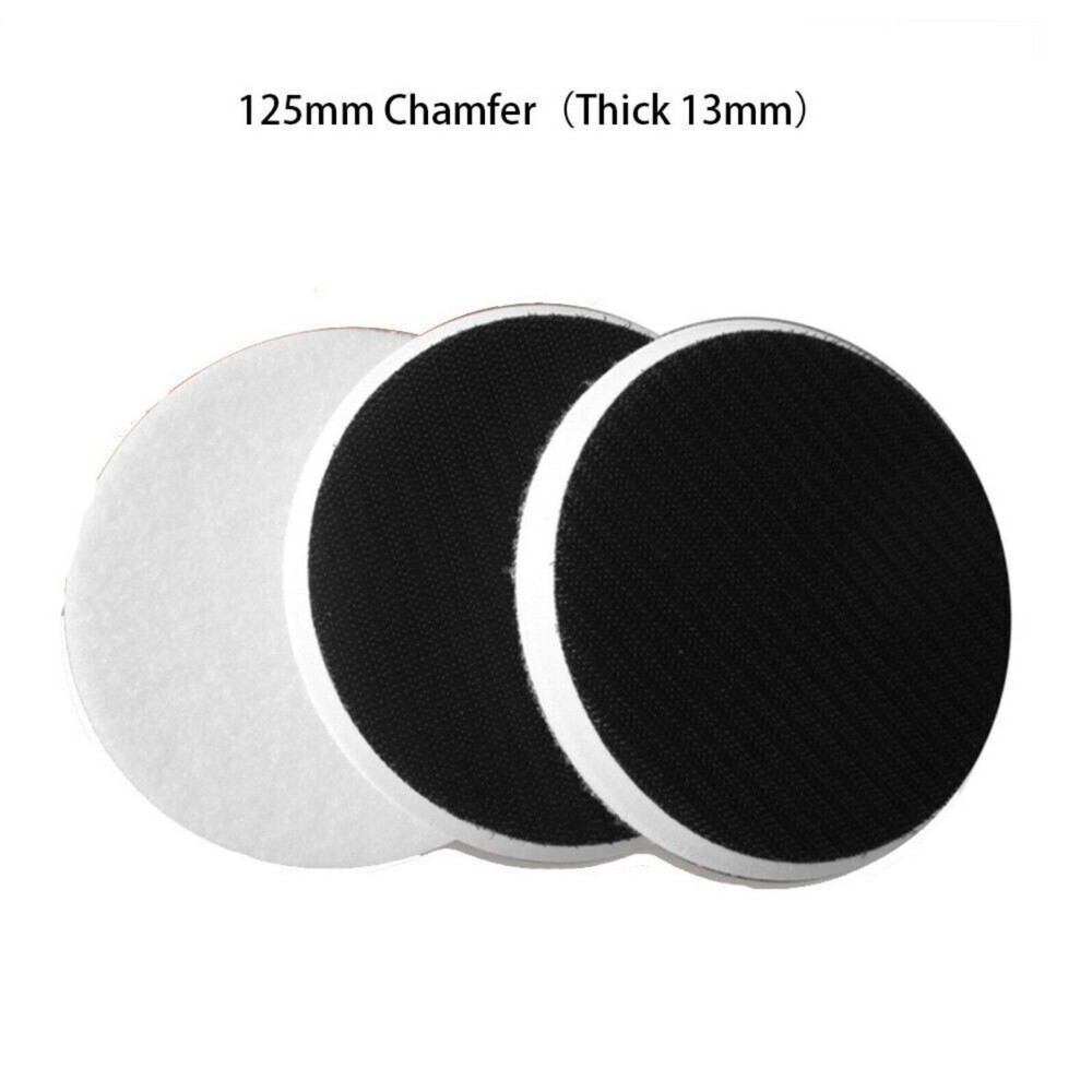 5" Interface Pad Soft Foam Pad Hook & Loop Buffer Backing Pad Sanding Polishing