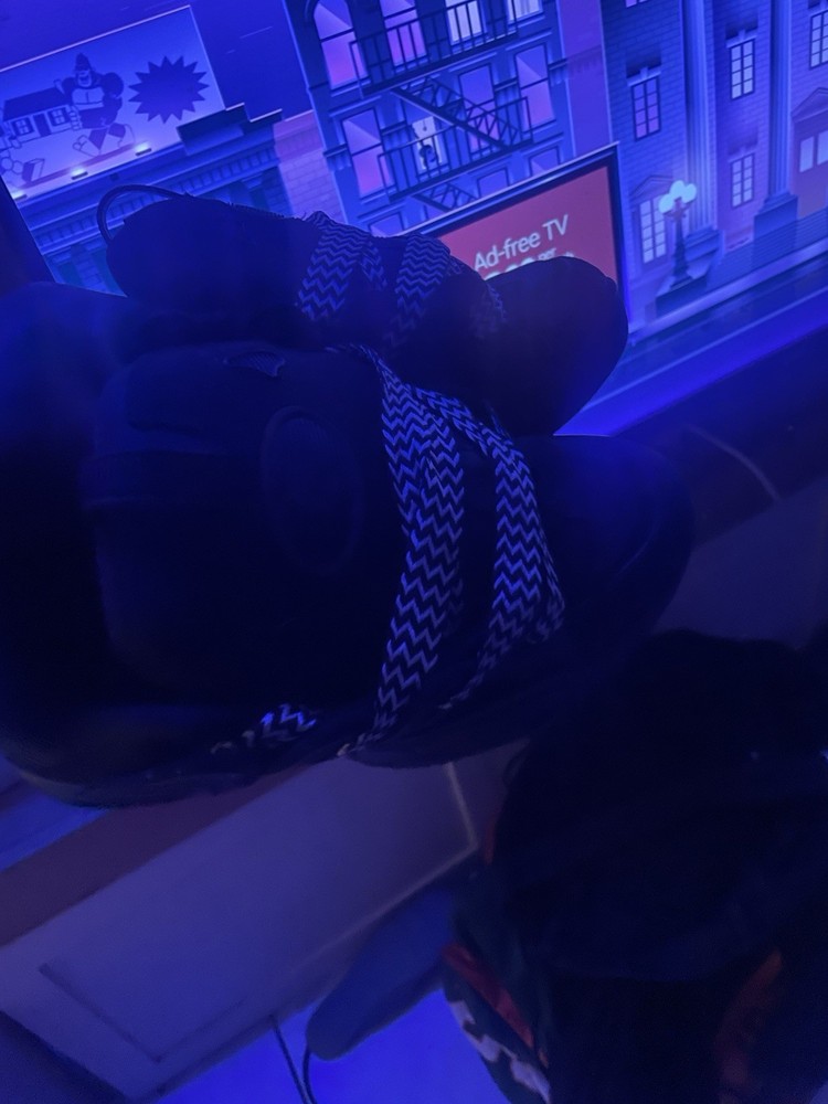 Osiris Skateboarding Shoes Black with Patterned Laces