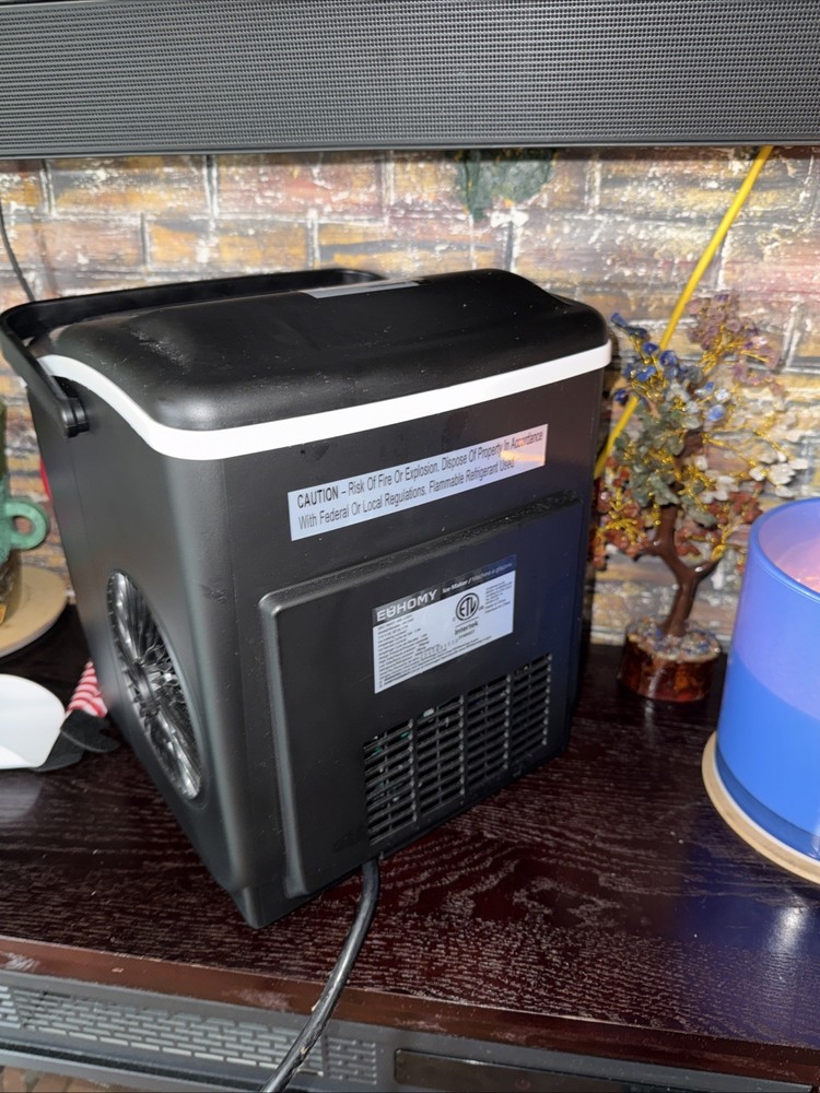 EUHOMY Countertop Ice Maker Machine