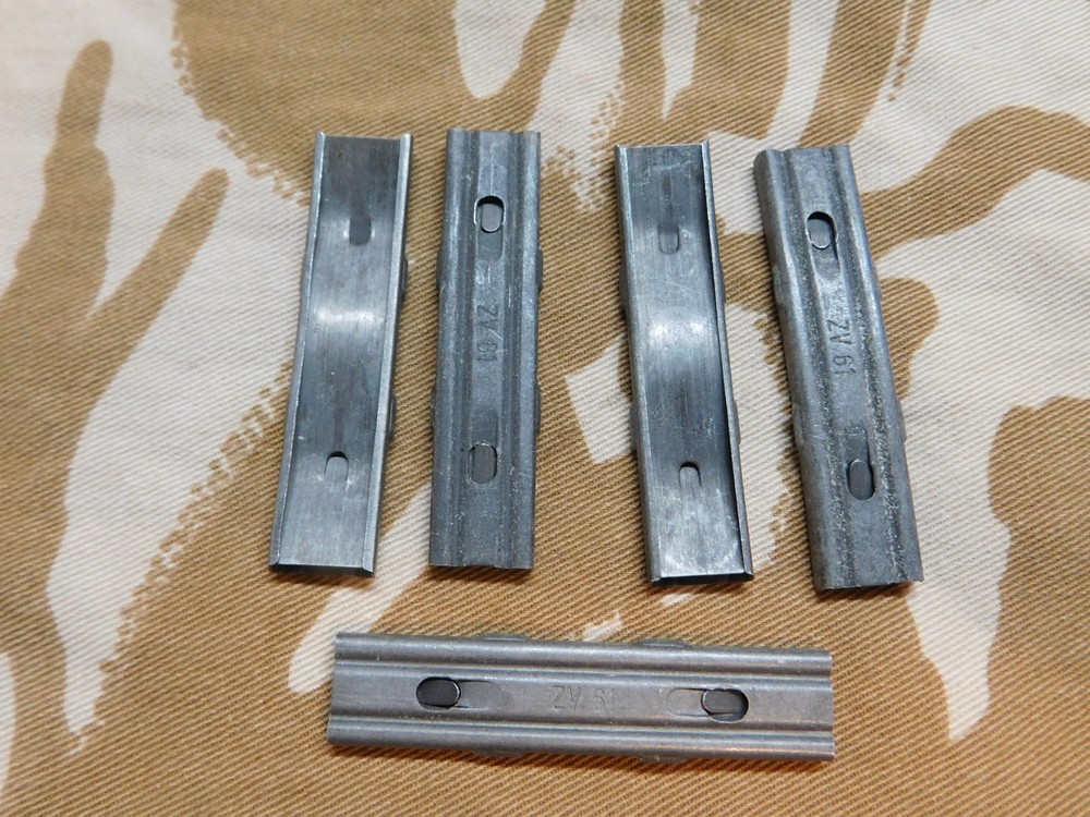 5 Chech VZ 52 Stripper Clips.