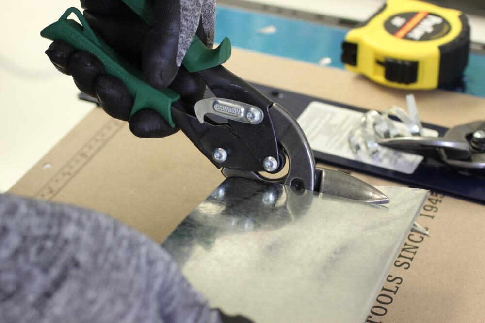 Midwest Snips Offset Right Cut Aviation Snip