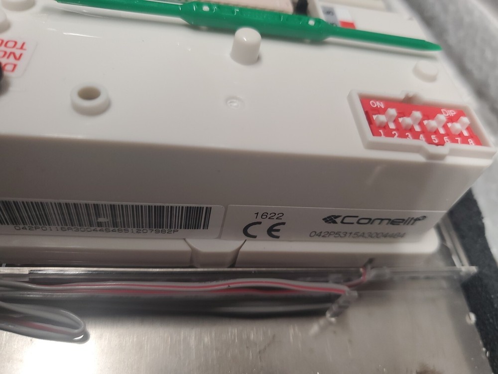 COMELIT 3002XAS INTERCOM PANEL 2 BUTTON Audio STAINLESS NEW